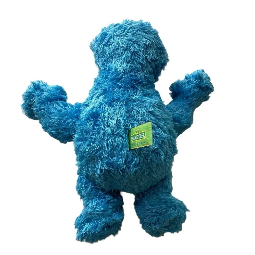 Gund Cookie Monster 2013 Plush Sesame Street 12” Blue #075252 Plush stuffed  Toy